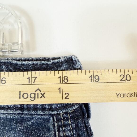 Rock Revival Men's Wales Alt Straight Leg Distressed Jeans Size 36 - Picture 13 of 15